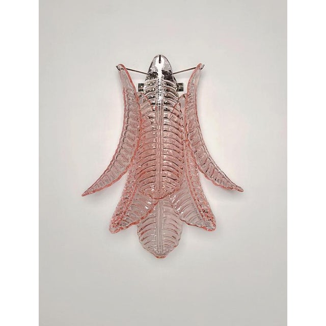 Italian Murano Sconces, 1990s, Set of 2 For Sale - Image 4 of 13