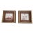 Judy Friday Set of 2 Nude Taupe Framed Art For Sale