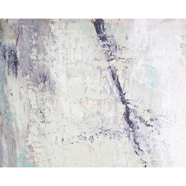 Signed Abstract Portrait Oil on Canvas Painting by Kako Topouria For Sale In Indianapolis - Image 6 of 10