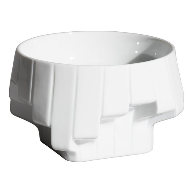 Sculptural Porcelain Bowl by Zaha Hadid for Rosenthal, Germany, 2000s For Sale