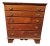 Federal Period Lift-Top Blanket Chest With Drawers, C. 1790–1810, Connecticut Origin For Sale
