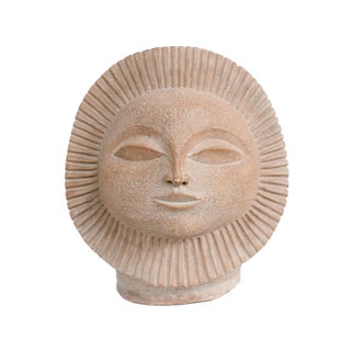 Mid-Century Modern Sun Sculpture Head For Sale