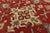 Textile Kazak Rug 8'2'' X 9'7'' Red Wool Tribal Hand-Knotted Oriental Carpet For Sale - Image 7 of 11