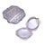 Powder Compact with Mirror, Silver Plated, Art Nouveau, Early 20th Century - France Type: Powder Compact Material: Silver...
