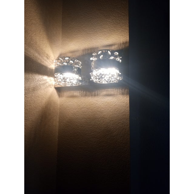 STUNNING NIB Lumimania Wofi Chrome LED Hampton Wall Sconce BRAND NEW IN ORIGINAL BOX MSRP $249 The STUNNING NIB Lumimania...