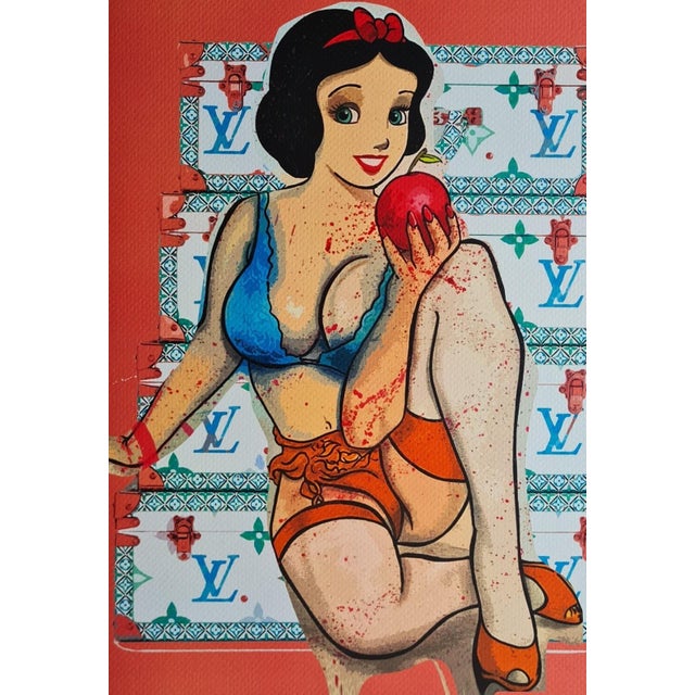Death Nyc - Snow White - Limited Edition With Certificate Paper: Fine art 300 gsm paper. Numbered from the edition of 100,...