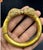Bochic "Vintage" Solid 18K Gold Lion Bangle, Original, Origin Afghanistan For Sale - Image 9 of 18