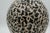 Late 20th Century Late 20th Century Black & Ivory Geometric Chulucanas Pottery Lamp – Handcrafted Peruvian Art Lg Tribal Vase For Sale - Image 5 of 9