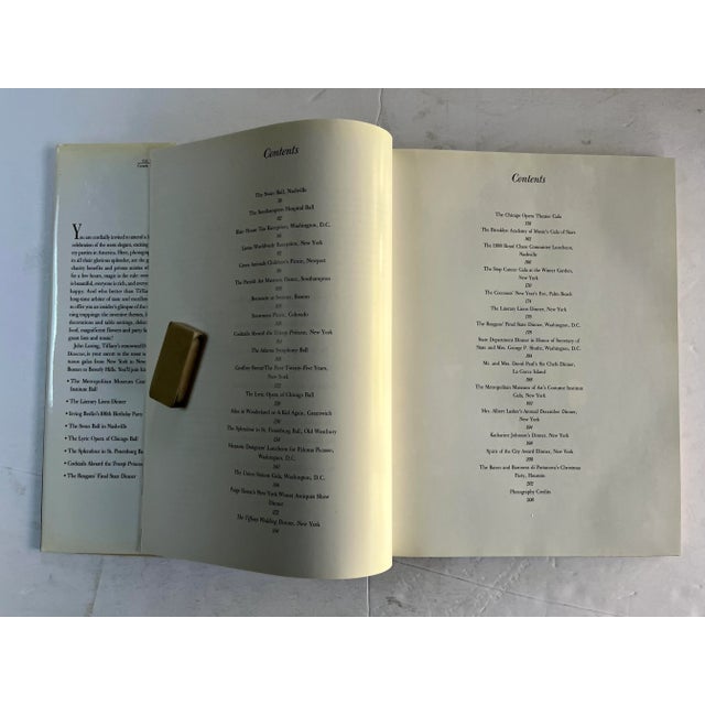 1980s Tiffany Parties, by John Loring, Doubleday, 1989, 1st Edition For Sale - Image 5 of 7