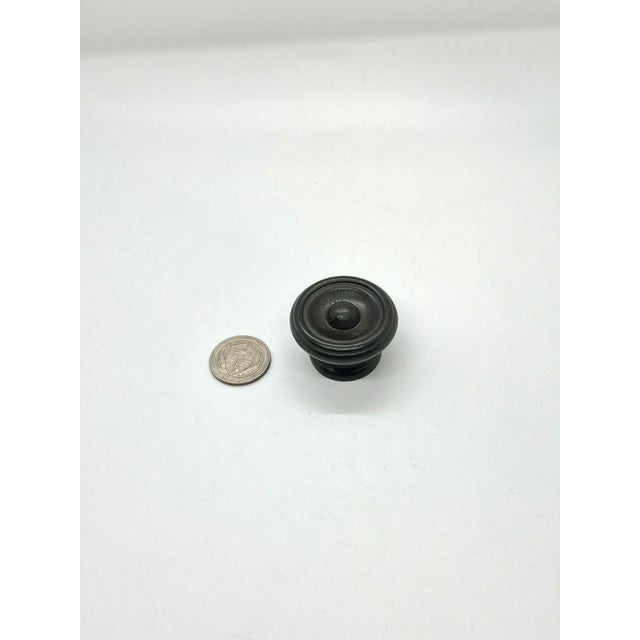 Henredon Henredon Wood Knob Ebony For Sale - Image 4 of 4