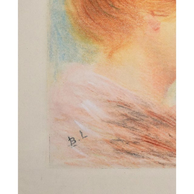 Female Portrait in Profile is an original artwork realized by the French artist Bernard Lemaire between the end of the XIX...