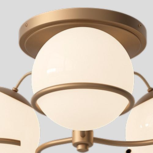 Gino Sarfatti Model 2042/3 Champagne Flush Mount by Gino Sarfatti for Astep For Sale - Image 4 of 17