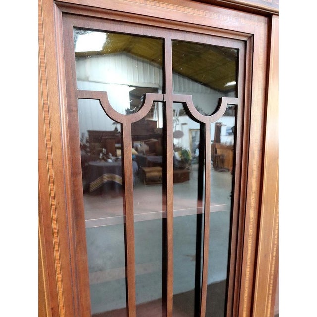 Early 20th Century Directoire Style Mahogany Bookcase For Sale - Image 9 of 18