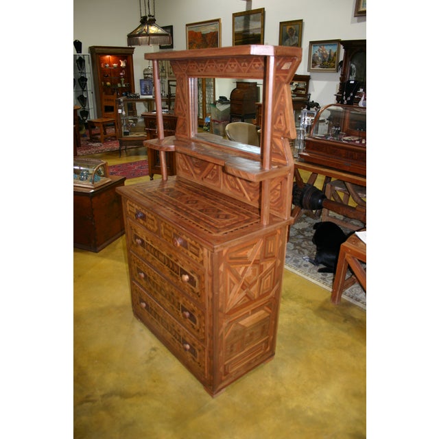 1930s Folk Art Buffet For Sale - Image 4 of 18