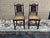 Early 20th Century Pair of Antique French Renaissance Style Carved Cane Seat Brittany Side Chairs For Sale - Image 4 of 12