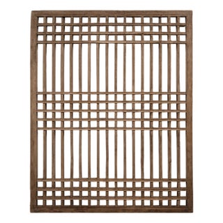 Chinese Open Lattice Window Panel, C. 1850 For Sale