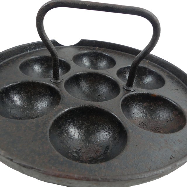 Waffle Iron and Aebleskiver Pan For Sale - Image 6 of 8