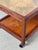 Ceramic Vintage Teak and Ceramic Coffee Table on Casters, 1960s For Sale - Image 7 of 10