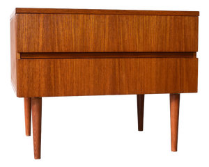Vintage Teak Chest of Drawers, 1960s