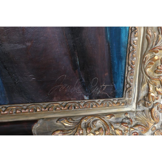 Artist: Jan De Ruth, Czech (1922 - 1991) Title: Three Dancers Year: circa 1965 Medium: Oil on Canvas, signed lower right...