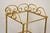 Hollywood Regency Italian Hollywood Regency Rope Tassel Gold 4 Tier Iron Etagere Shelf - A Pair For Sale - Image 3 of 10
