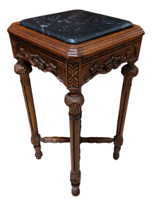 Tall Vintage Raised Table, 1920s