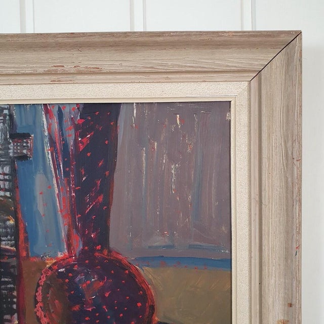 Herbert, Still Life, 1953, Oil on Panel For Sale - Image 8 of 18