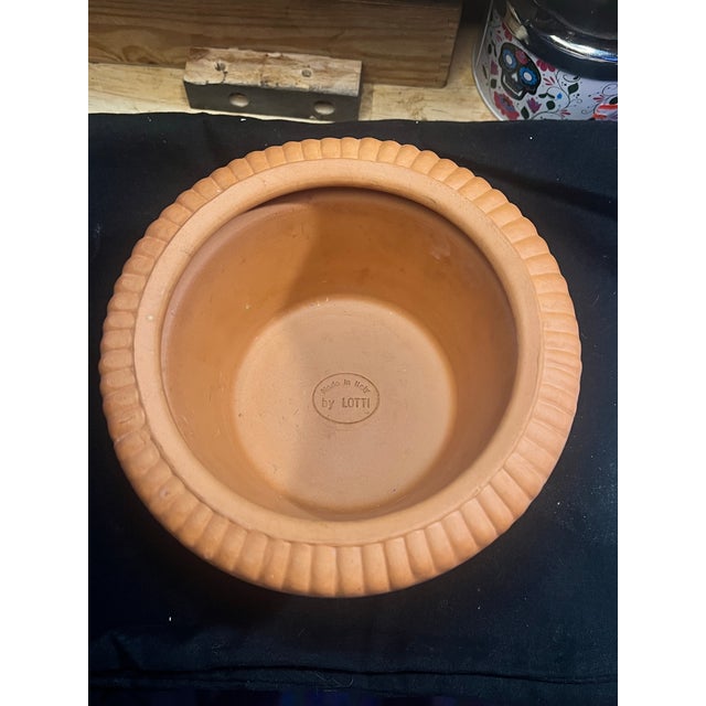 Vintage Italian Terrecotte Lotti Ceramic Cherub Planter Bowl For Sale - Image 12 of 12