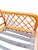 Pair of Vintage Ficks Reed Rattan Lounge Chair Frames With Lattice Sides For Sale - Image 11 of 13