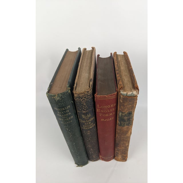 Victorian Antique American School Books, 1831–1876, Set of 4 For Sale - Image 3 of 18