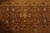 1910s Antique Hand-Knotted Agra Runner Rug Beige Brown All-Over Floral Design For Sale - Image 5 of 6