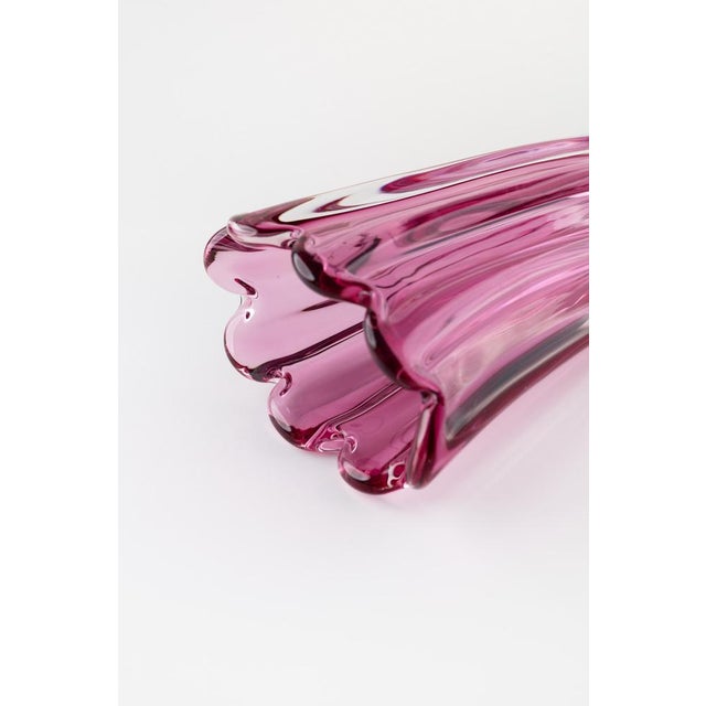 Vintage Murano Glass Vase from Barovier & Toso, 1950s For Sale - Image 5 of 10