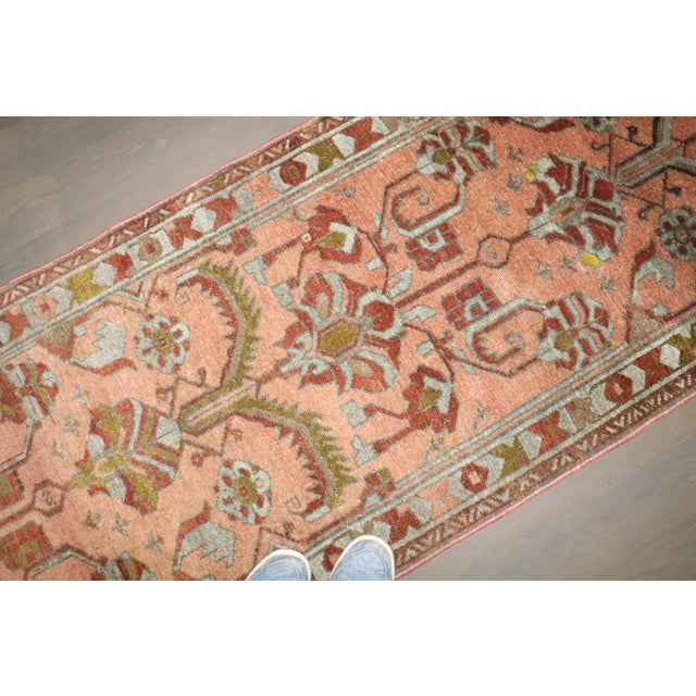 Antique Zabihi Collection Persian Lilihan Runner - 2'8" x 16'9" For Sale - Image 10 of 10