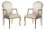 Armchairs French Louis XV Style - A Pair For Sale