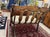 1920s Antique Swedish Wooden Bench With Claw Feet For Sale - Image 4 of 6