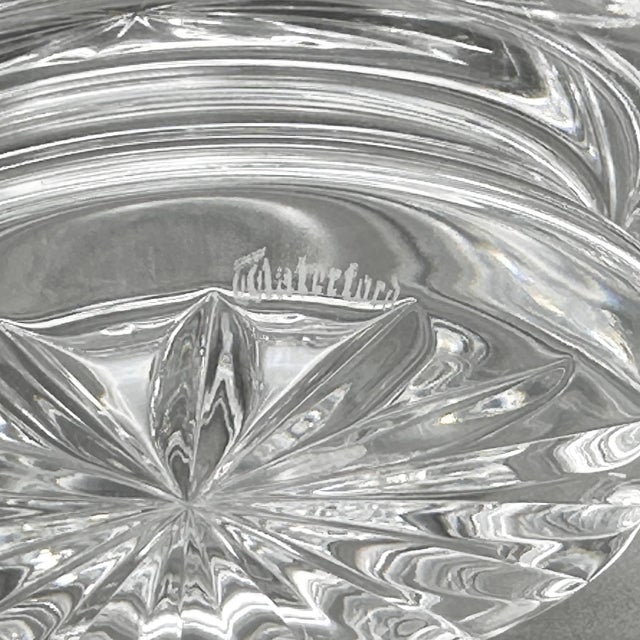 Vintage Waterford Irish Crystal America’s Heritage Collection Benjamin Franklin Liberty Bowl For Sale - Image 10 of 10
