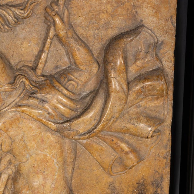 Italian Artist, Plaque of George Slaying the Dragon, 1870, Marble For Sale - Image 11 of 17