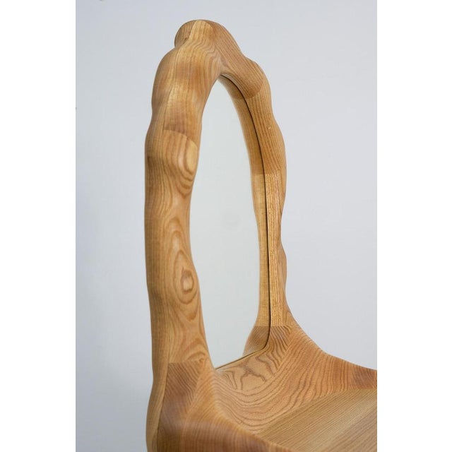 Vanity Red Oak Dressing Table by Alexander Knysch For Sale - Image 6 of 9