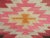 Ruby Red Mid 20th Century 60s Turkish Rugs for Living Room Kilim Area Rug For Sale - Image 8 of 11