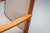 Oak Armchair with Curved Armrests, 1940s For Sale - Image 16 of 17