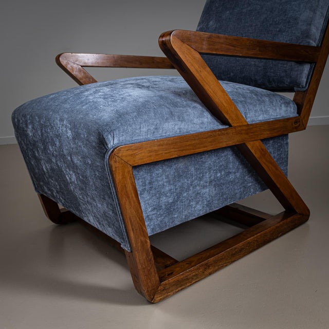 Lounge Chairs, Italian Manufactory, 1940s For Sale - Image 9 of 18