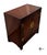 Hickory White Vintage White Furniture Chinoiserie Style Burl Wood & Lacquer Accent Storage Cabinet For Sale - Image 4 of 11