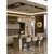 Metal Collection Marte Wall Lamp in Metal and Crystal by Jago For Sale - Image 7 of 8