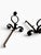French wrought iron andirons with boar heads, late 19th century. In very good condition, extraordinary casting quality of...