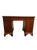 1930s Antique Mahogany Kneehole Desk For Sale - Image 5 of 5