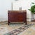 19th Century Wood and Waxed Canvas Shoe Shine Stool With Storage For Sale - Image 11 of 16