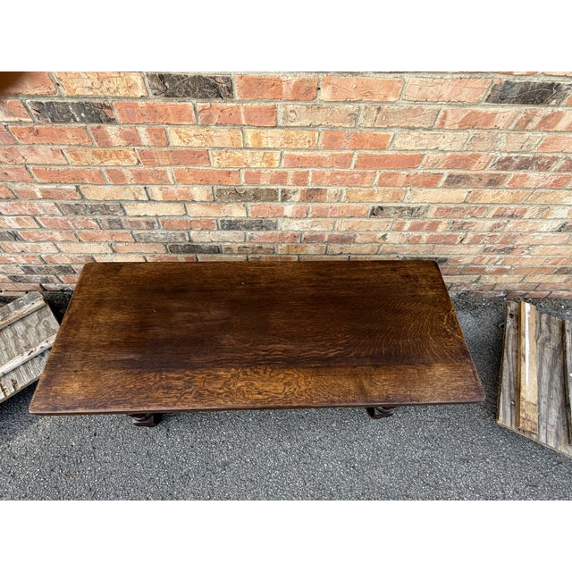 Antique French Refectory Coffee Table For Sale In Nashville - Image 6 of 14