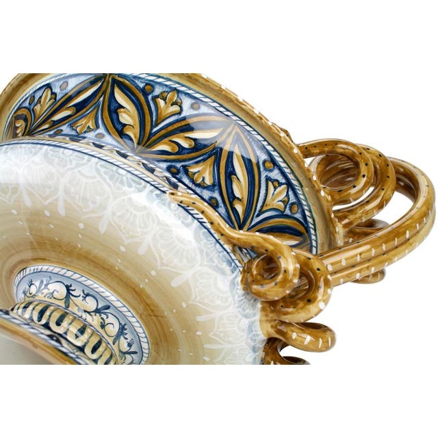 Golden Yellow Giglio Vase by deBlona For Sale - Image 9 of 12