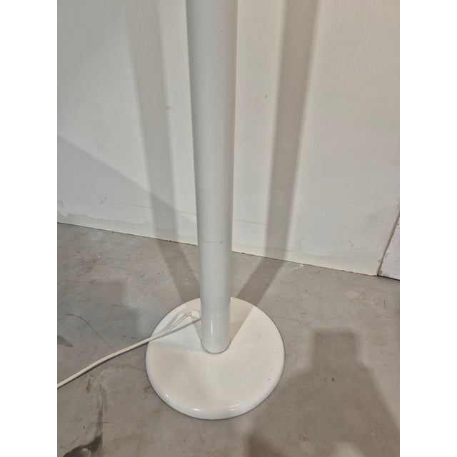 White Vintage Swedish Space Age Tubular Lamp, 1970s For Sale - Image 8 of 8