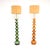 A stunning pair of vintage ceramic bubble floor lamps by Kaiser Leuchten. They were made in Germany, and date from the...